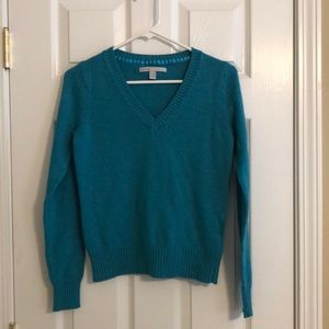 Old Navy teal blue sweater